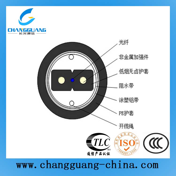 接入網(wǎng)用蝶形引入室內(nèi)光纜(GJXFH)